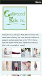 Mobile Screenshot of cultivatedkids.com